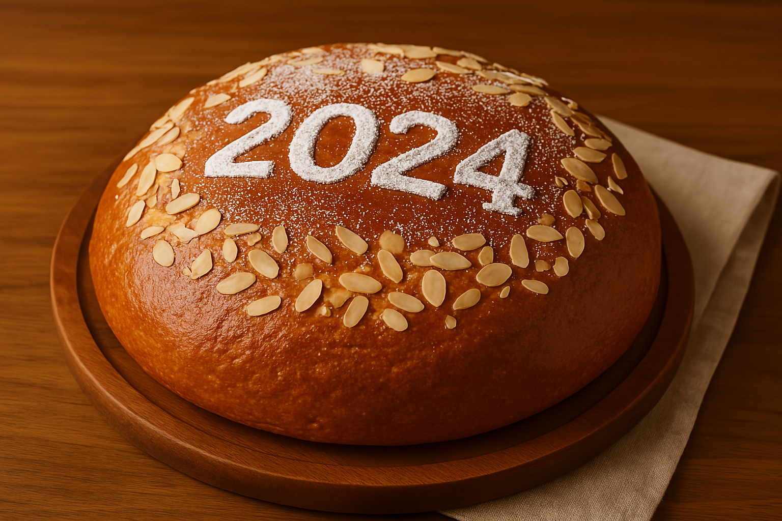 Vasilopita Bread Recipe (Greek New Year’s Bread)
