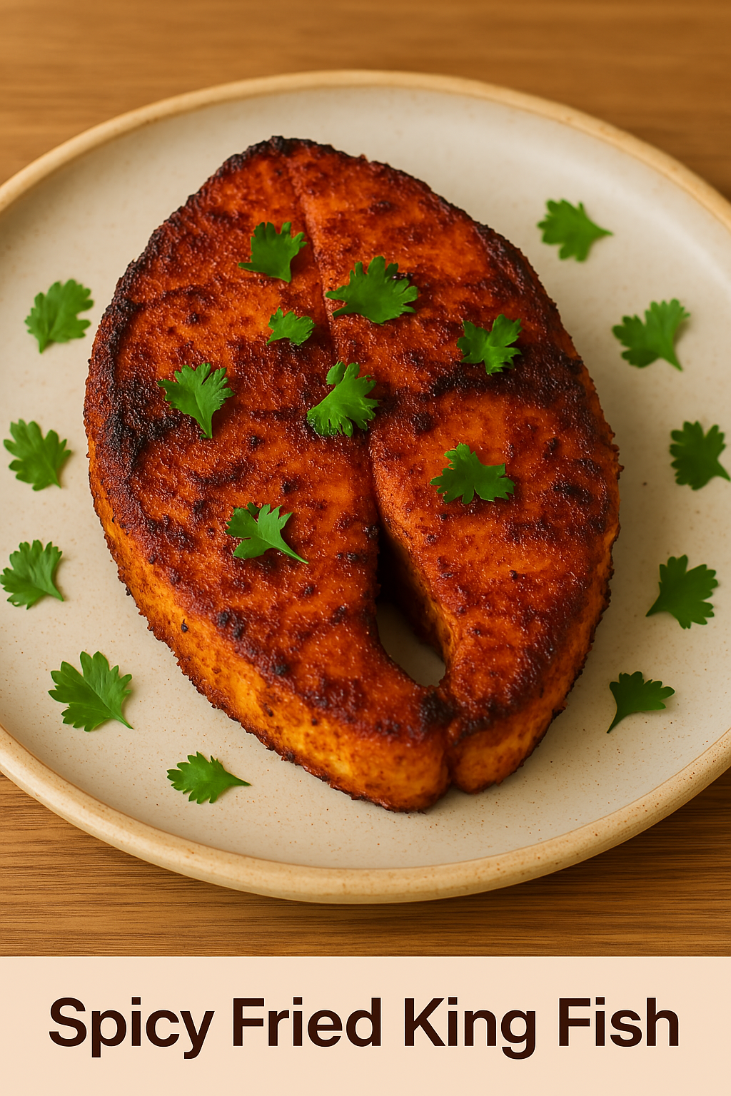 Spicy Fried King Fish Recipe