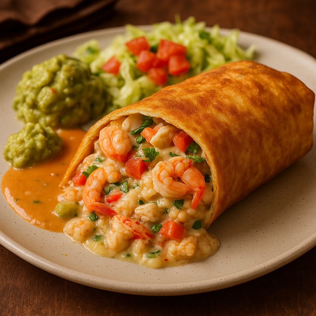 Seafood Chimichanga Recipe