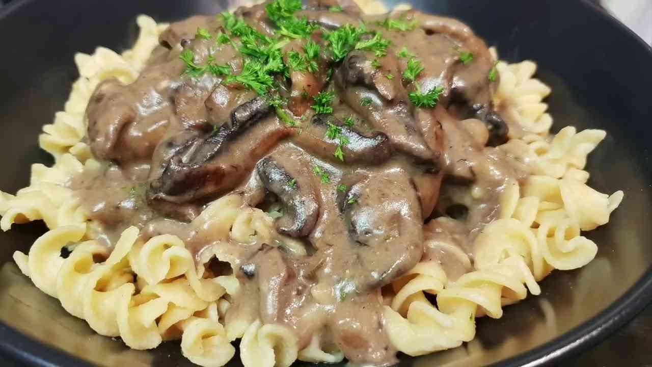 Creamy Vegan Mushroom Stroganoff Recipe