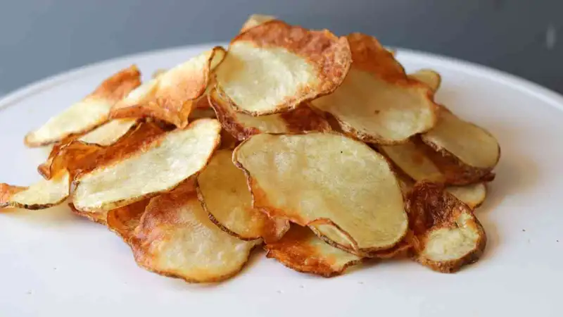 Homemade Potato Chips in the Air Fryer