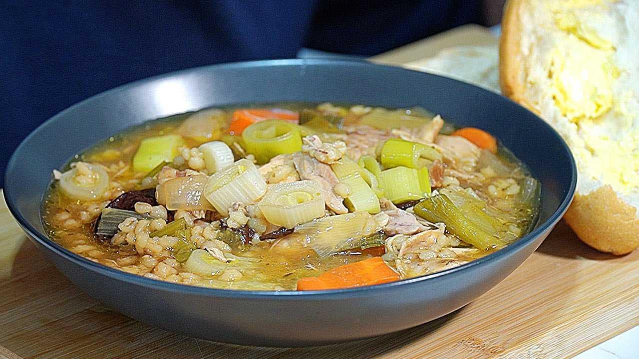 cocky leeky soup recipe​