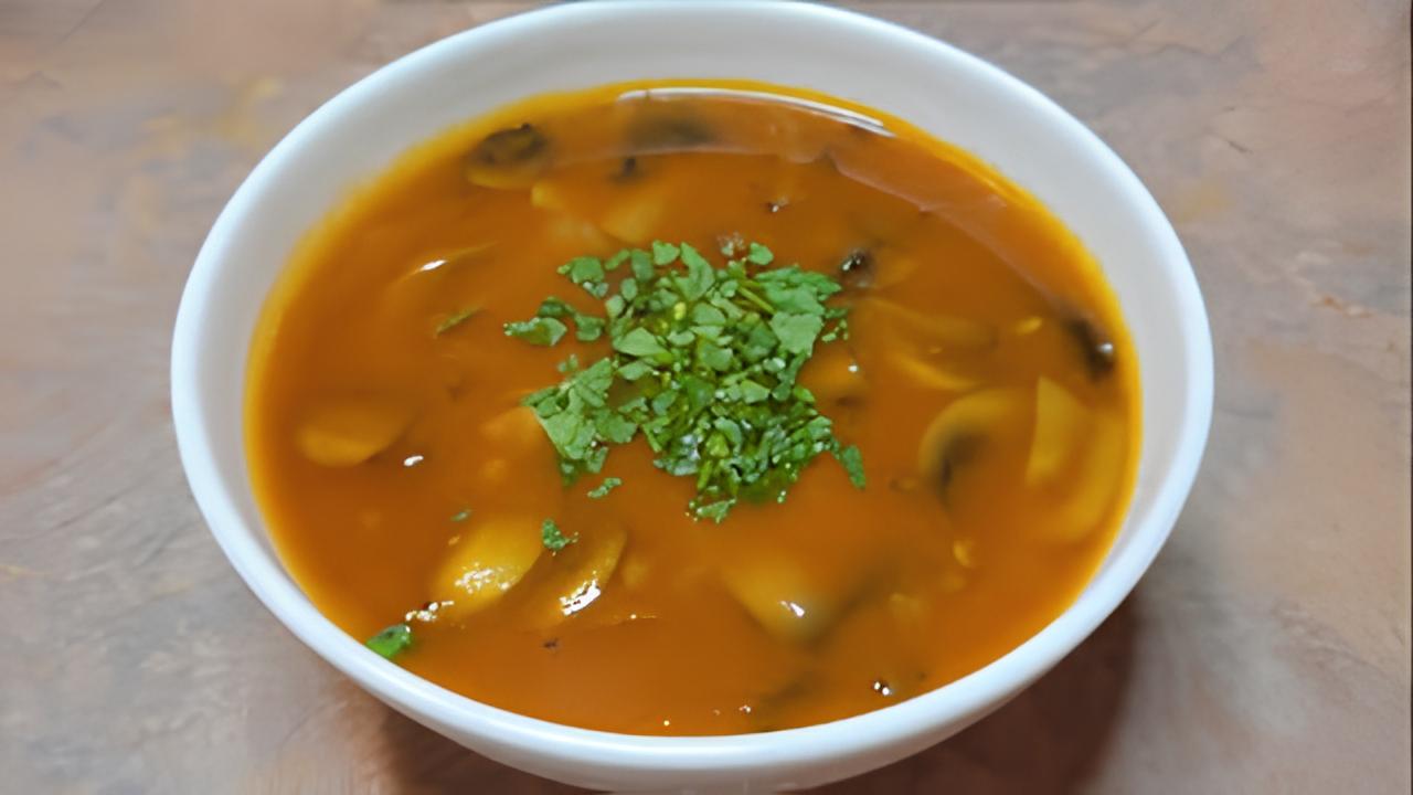 Creamy Golden Mushroom Soup (Homemade, Gluten-Free Option)