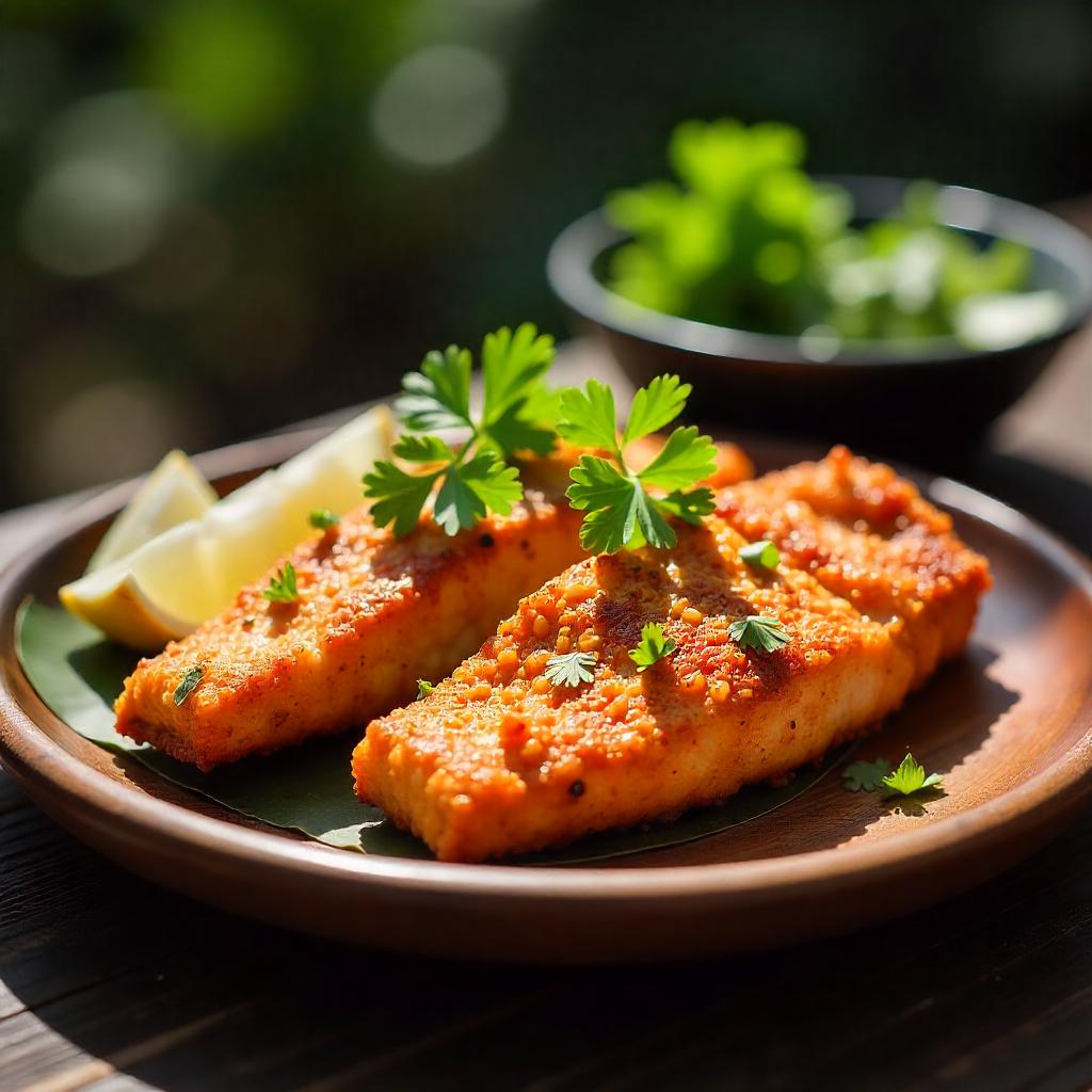 Spicy Fried King Fish Recipe