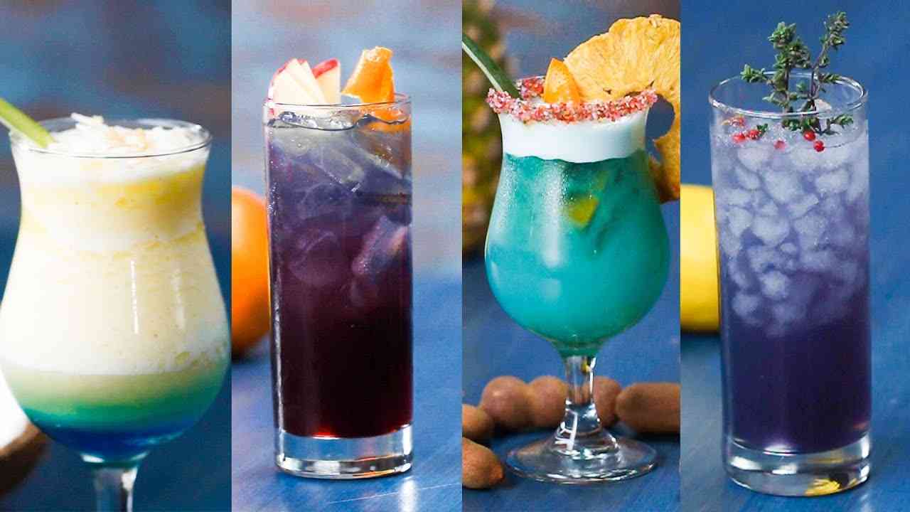 Ocean Breeze Blue Curaçao Cocktail — Tropical Color in a Glass