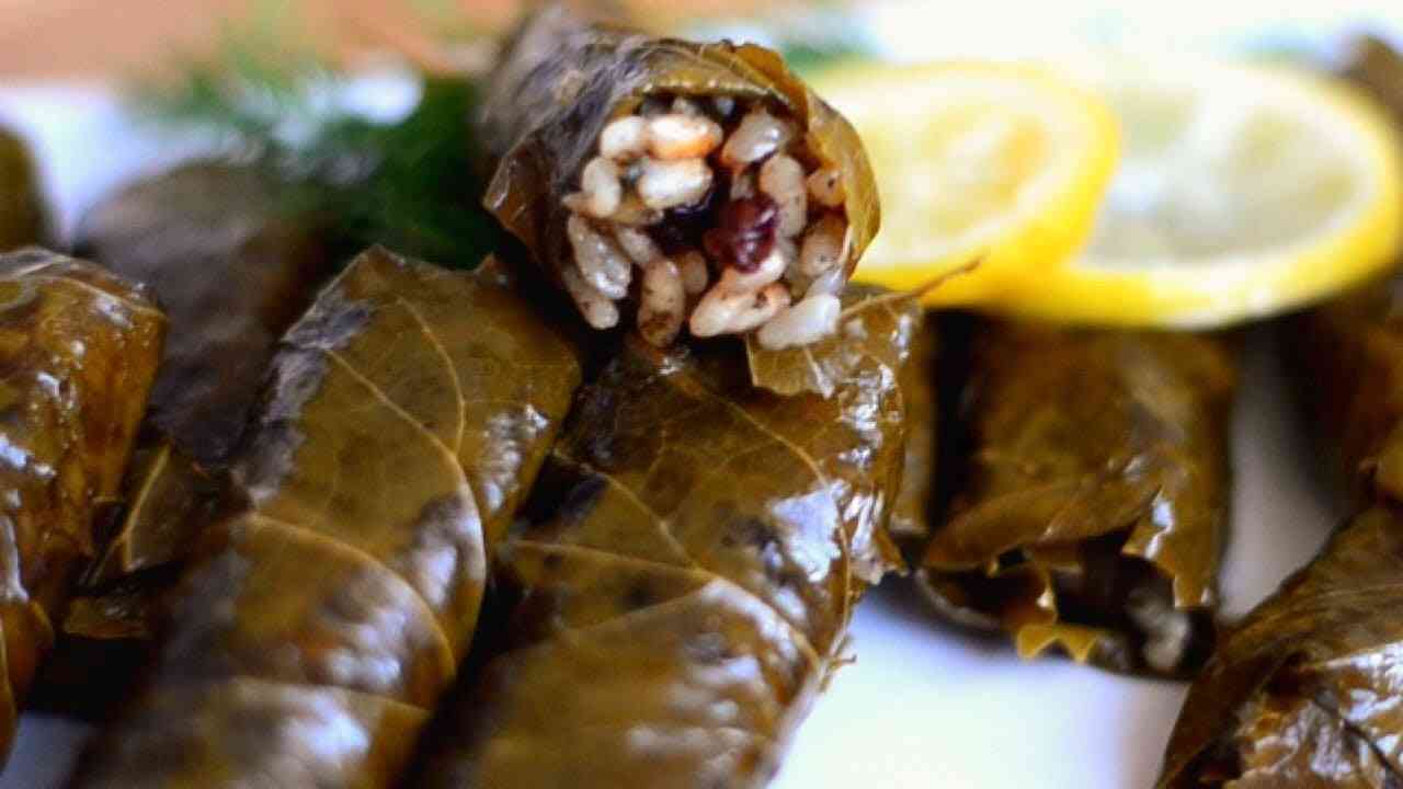 Sarma (Turkish Stuffed Grape Leaves)