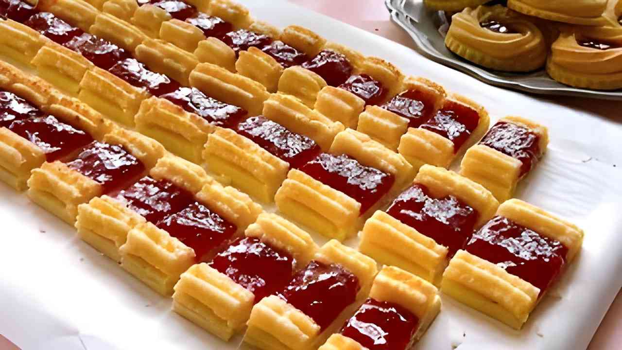 Golden Almond Bliss: Marzipan Cookies