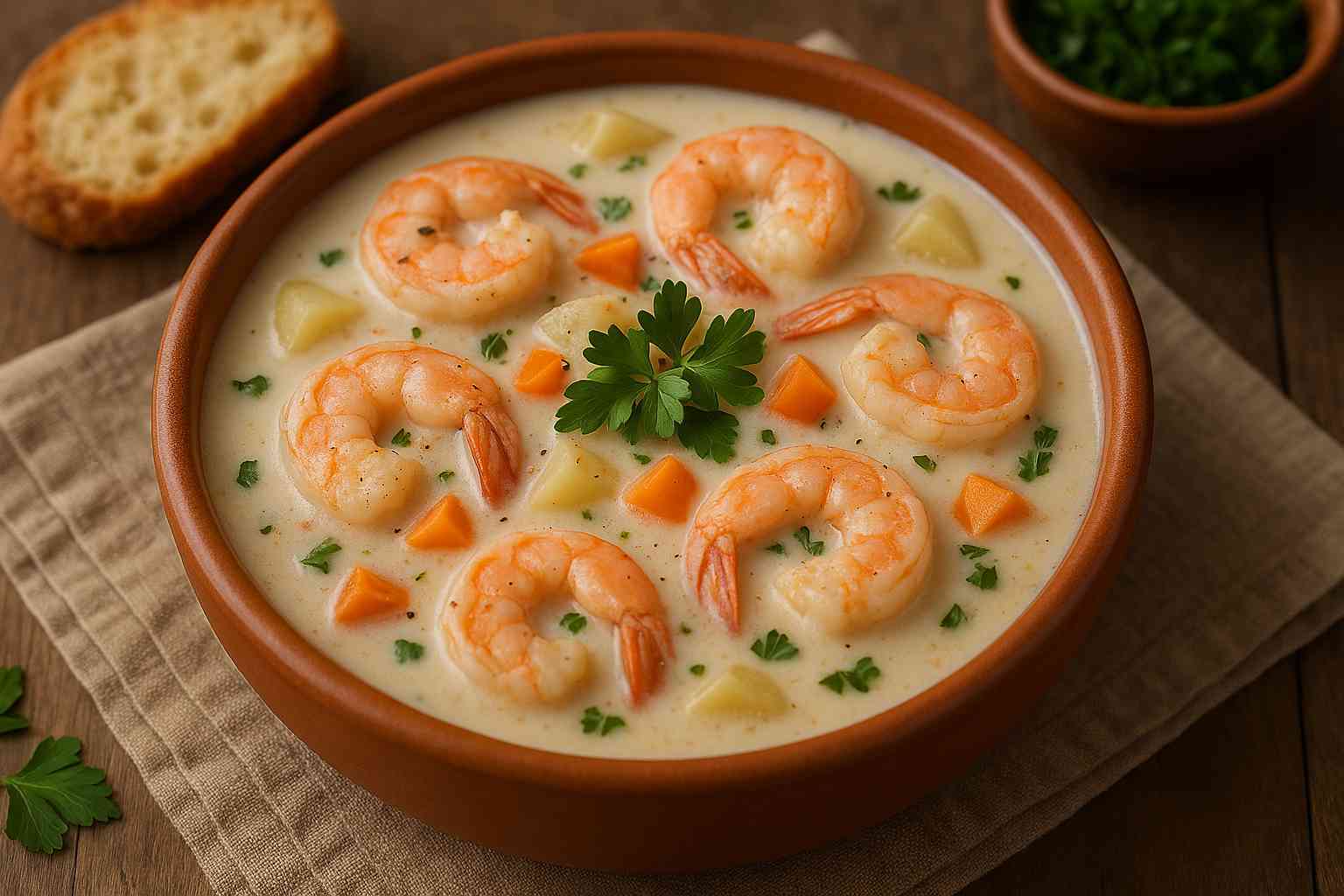 Shrimp Chowder Recipe (Creamy & Hearty)