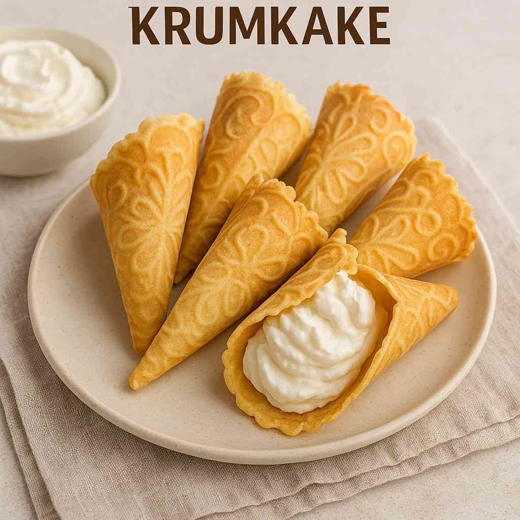 Gluten-Free Krumkake Recipe (Crispy, Delicate & Norwegian Holiday Favorite)