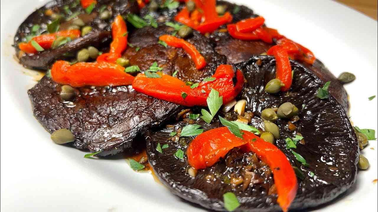 Vegan Grilled Portobello Mushrooms
