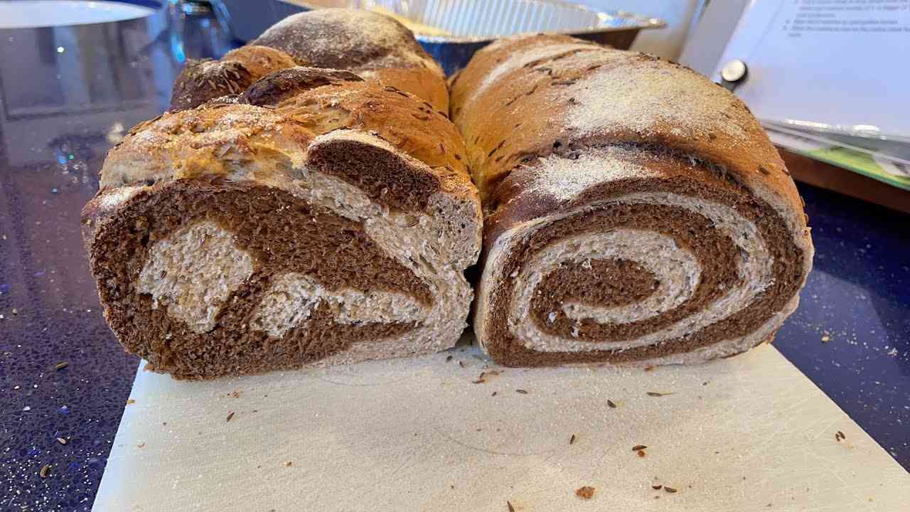 Swirl of the Century – Marble Rye Bread Delight