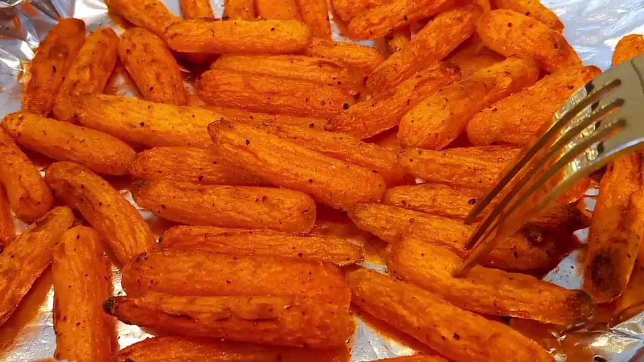 Air Fryer Rainbow Carrots – Crispy, Colorful, and Quick
