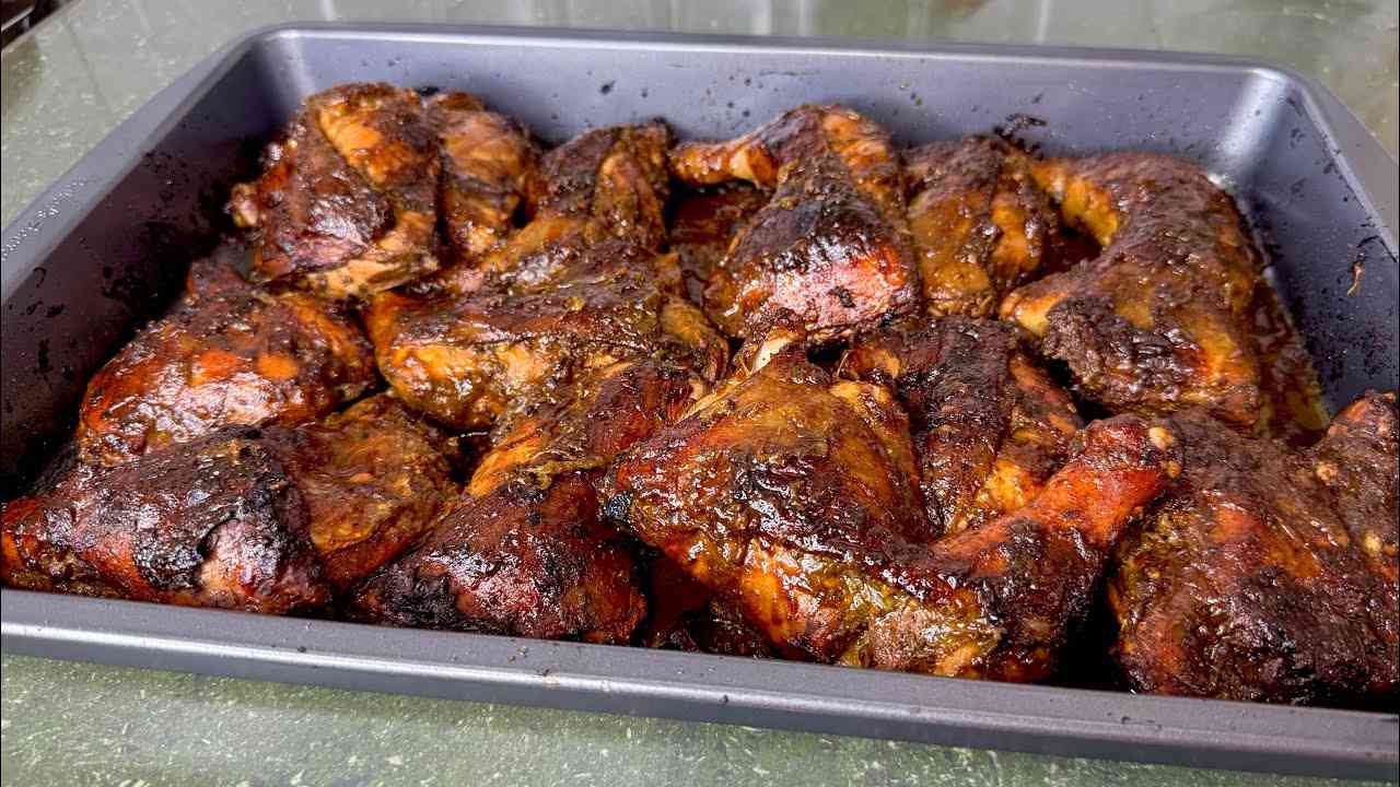 Oven-Baked Jerk Chicken
