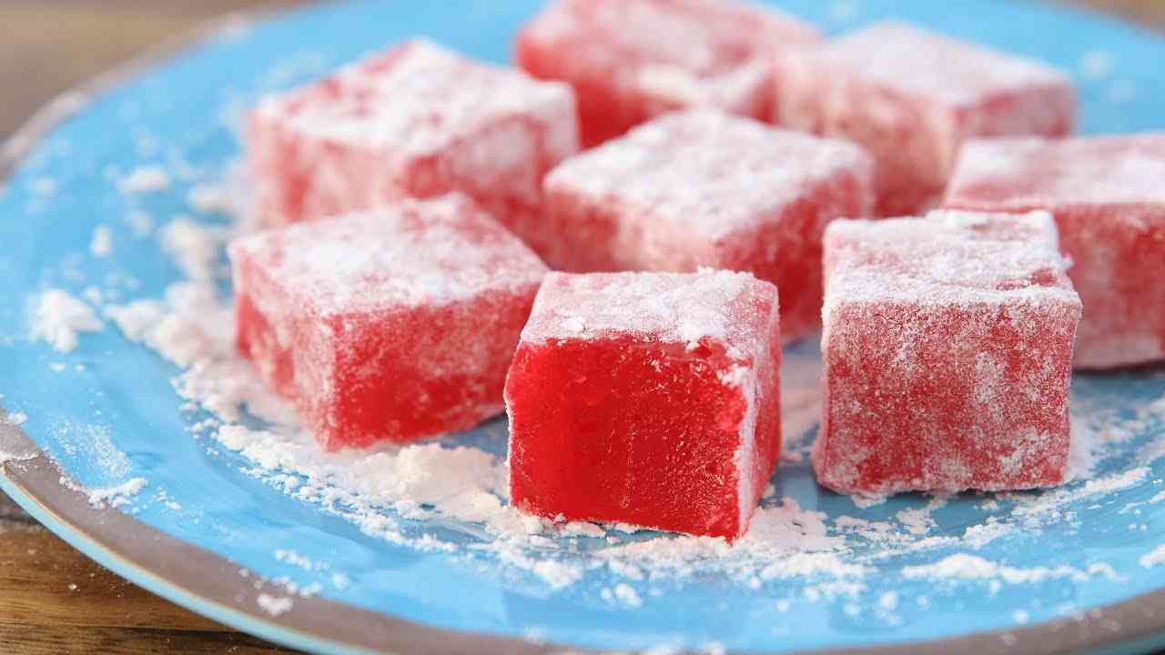 Turkish Delight with Pistachio Nuts Recipe (Fıstıklı Lokum)