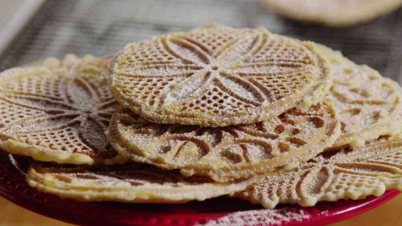 Vegan Pizzelle Recipe