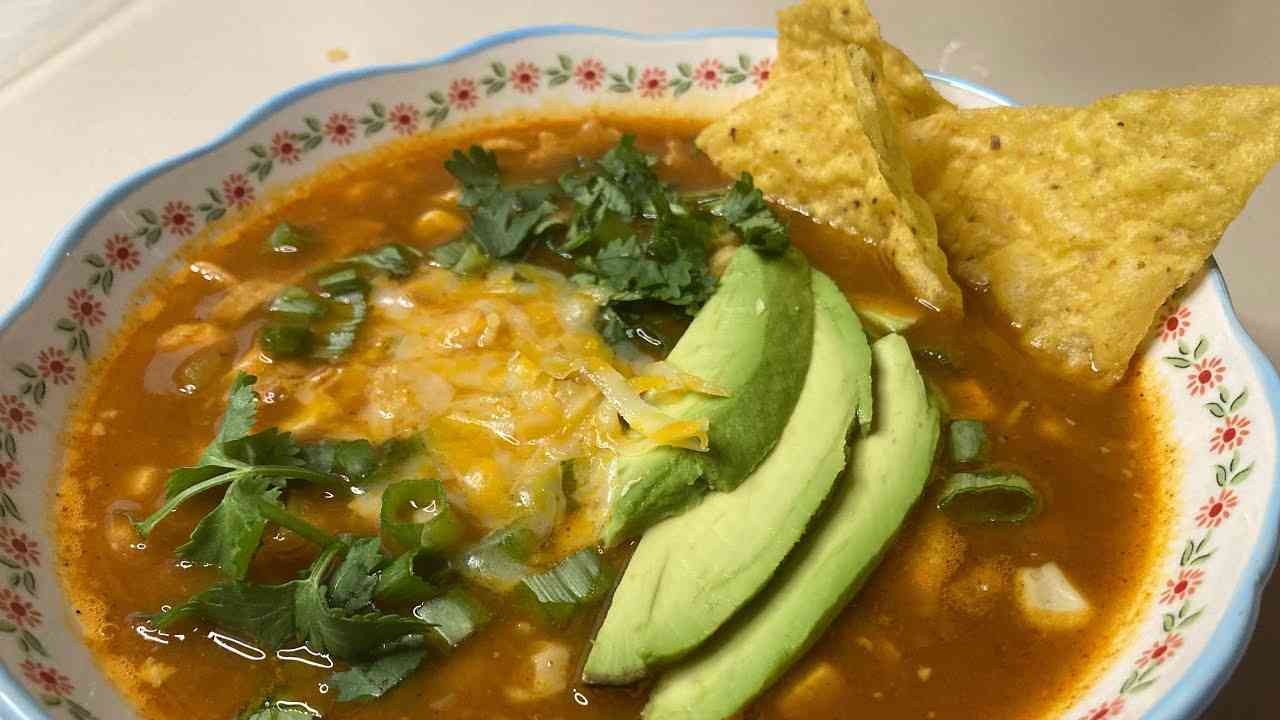 Easy Chicken Taco Soup (One-Pot, Hearty & Flavorful)