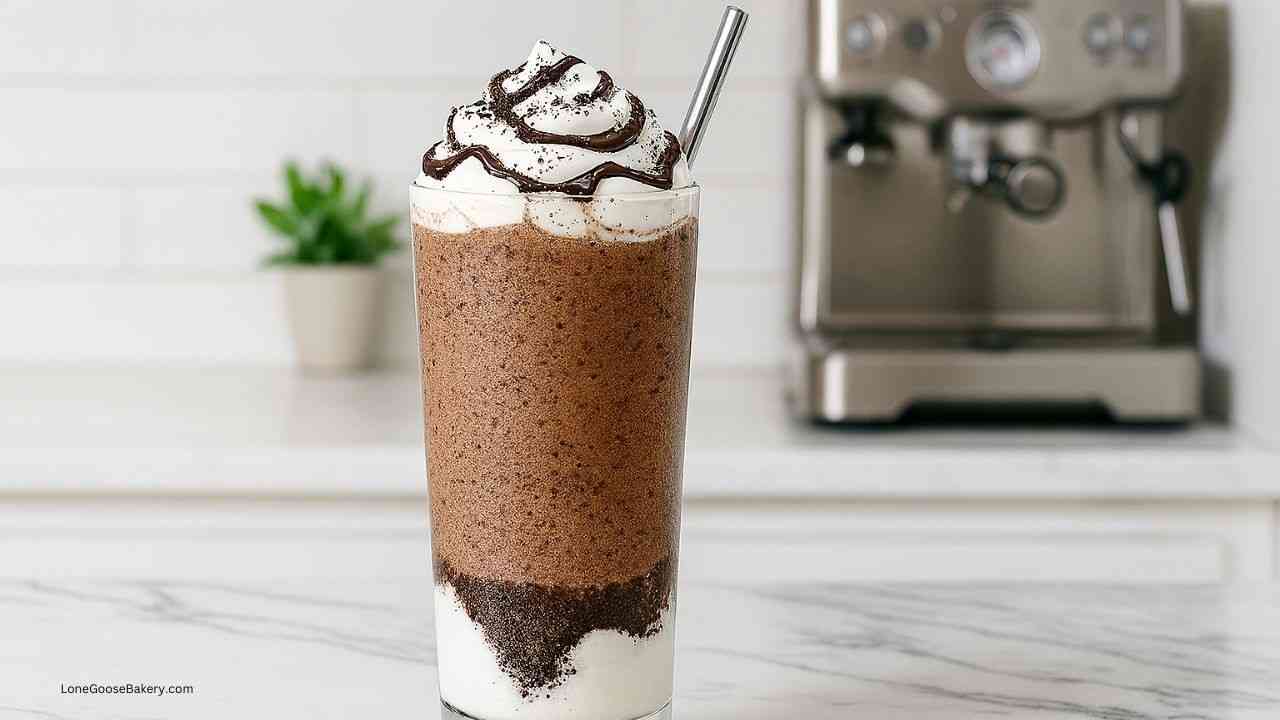 Java Crunch Bliss: Mocha Cookie Crumble Frappuccino