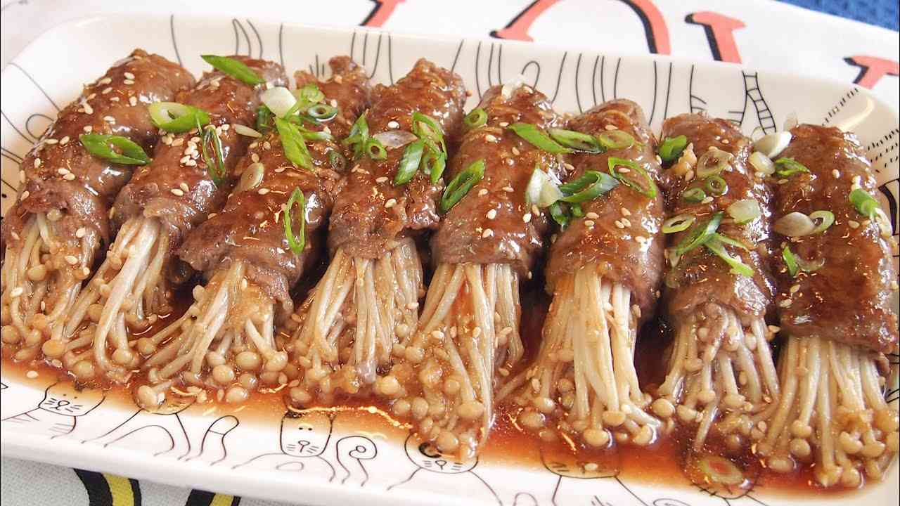 Savory Enoki Beef Rolls (Easy Japanese-Inspired Appetizer)