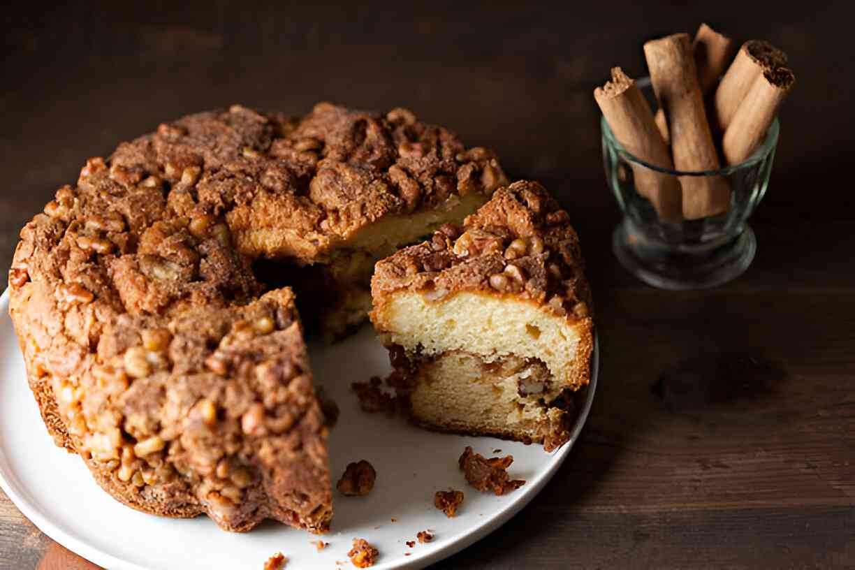 Buttermilk Coffee Cake Recipe (Tender, Cinnamon-Streusel Classic)
