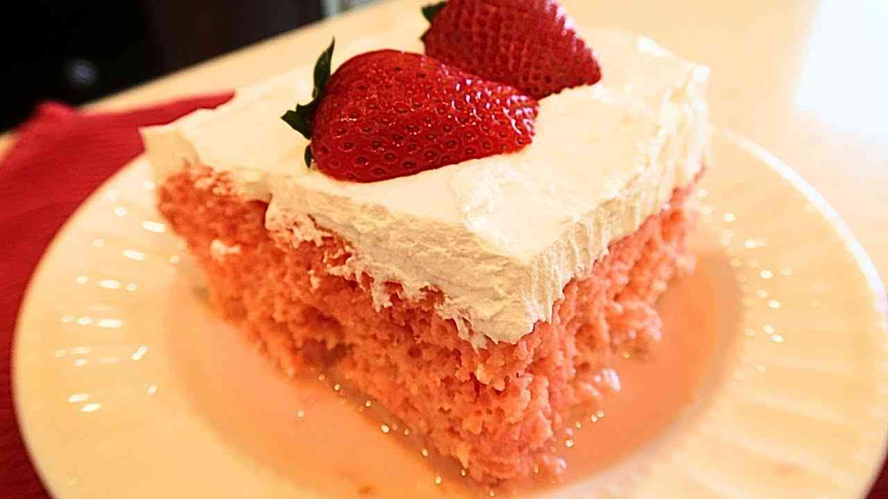Strawberry Tres Leches Cake Recipe