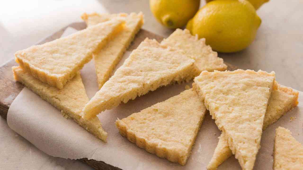 Zesty Lemon Shortbread Bliss